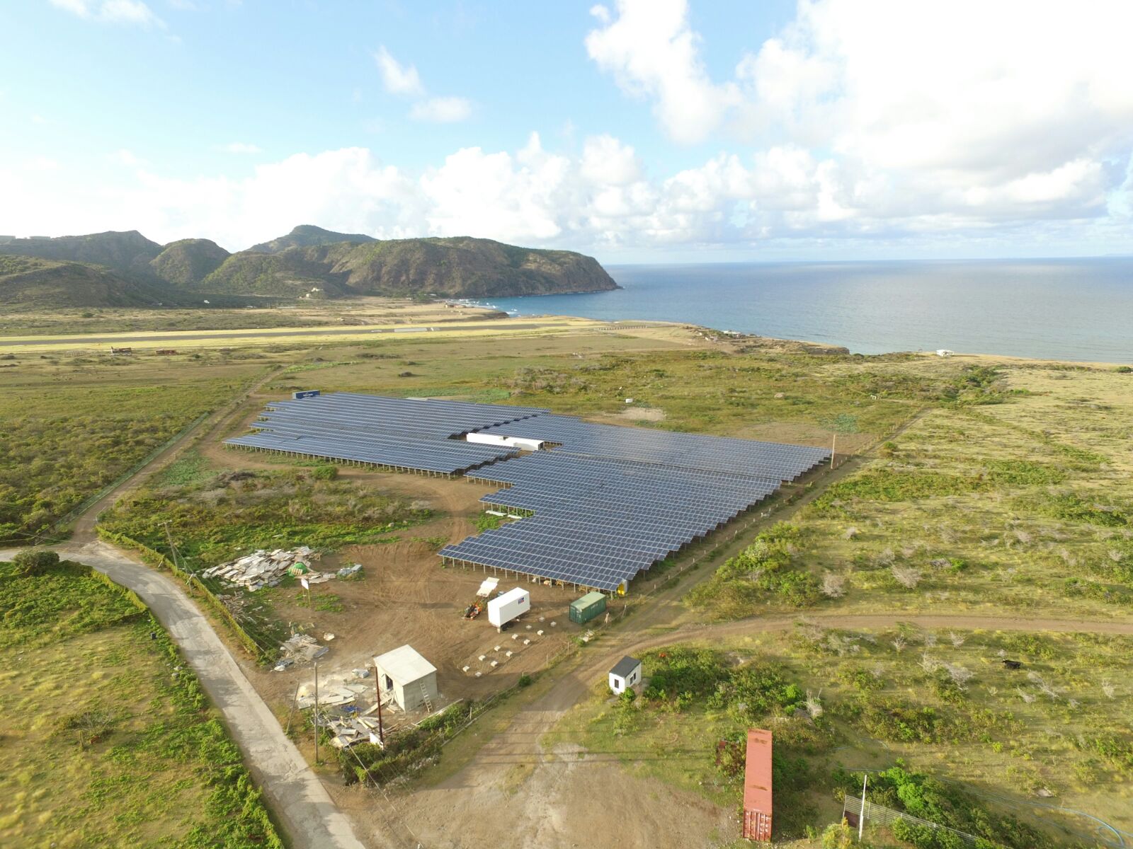 Ground Breaking of the Solar Park for St. Eustatius St. Eustatius
