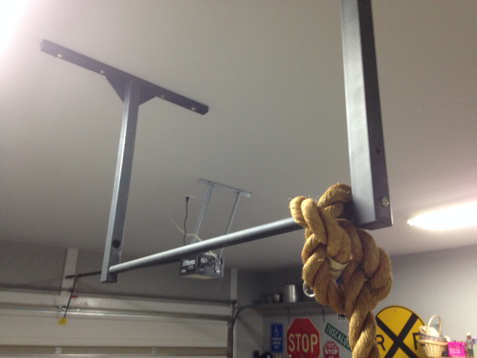 Extra Large Long adjustable Pull Up Bar Stud Bar Ceiling or Wall