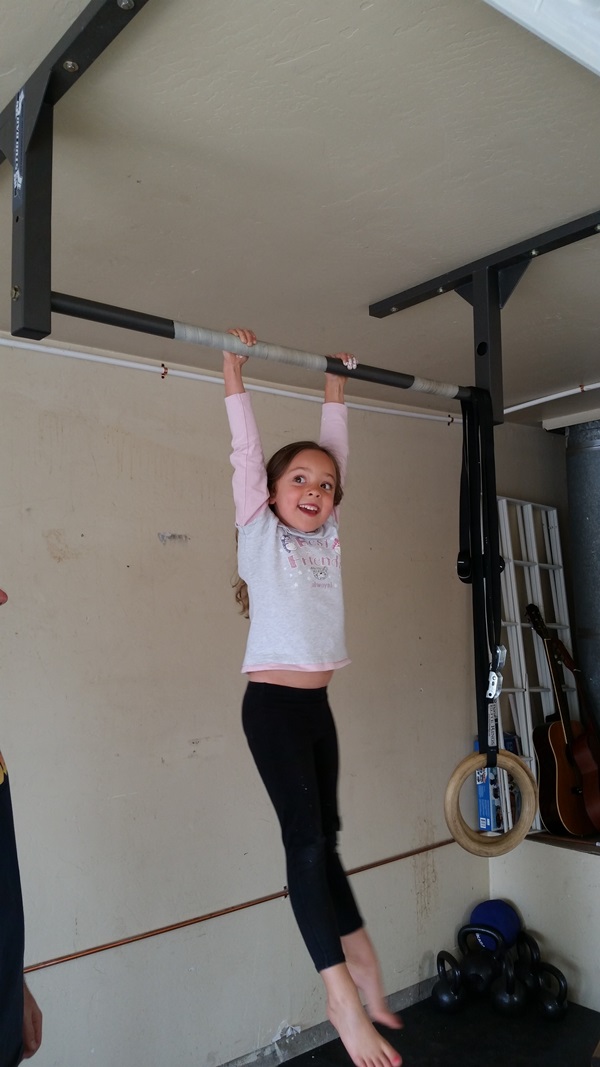 Short Low Ceiling Pull Up Bar Ideal for Young Gymnasts Stud Bar