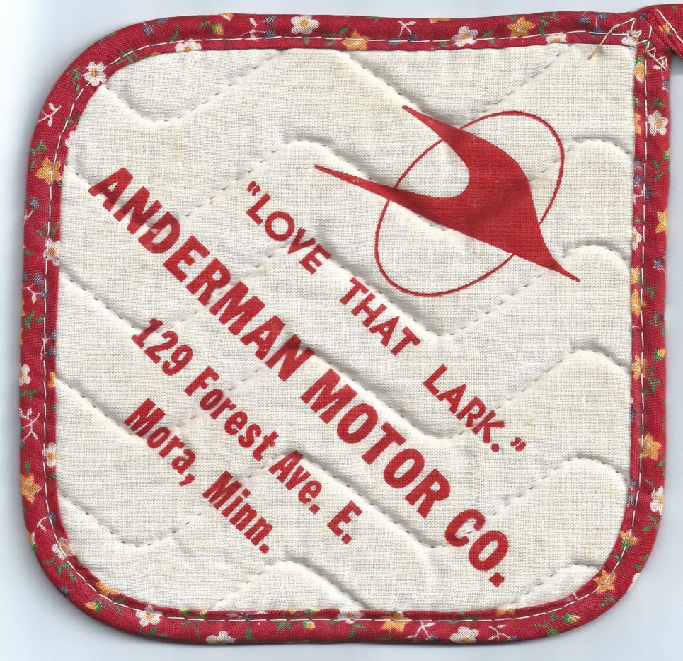 Studebaker Dealers History Anderman Motors, Mora, MN