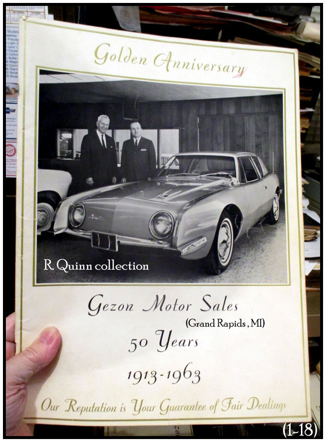 StudebakerDealers Gezon Motor Sales, Grand Rapids, MI