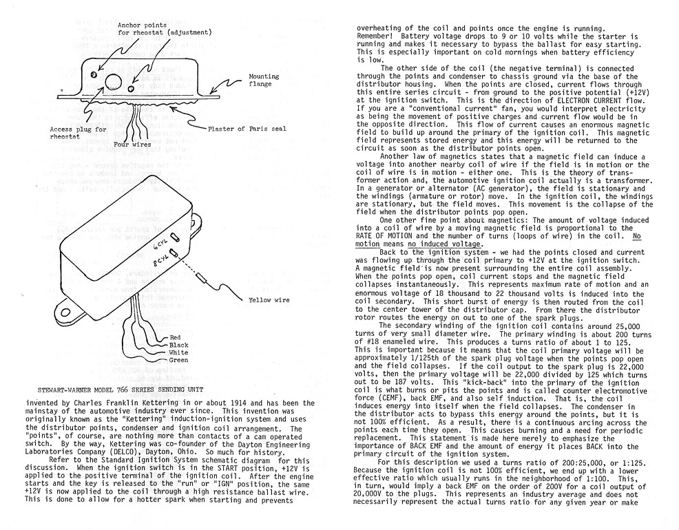 Bob Johnstones Studebaker Resource Website (Studebaker tachometer repair)
