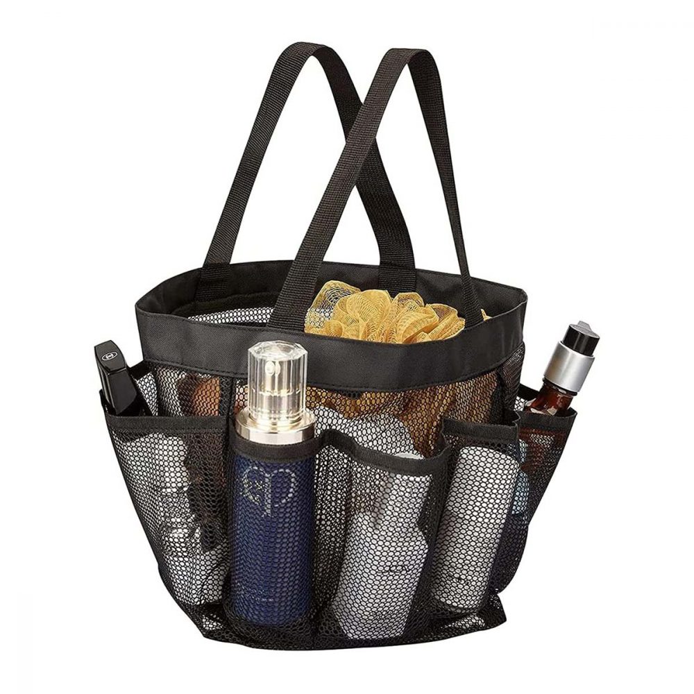 Oxford Mesh Shower Storage Bag Student Housing Mtl
