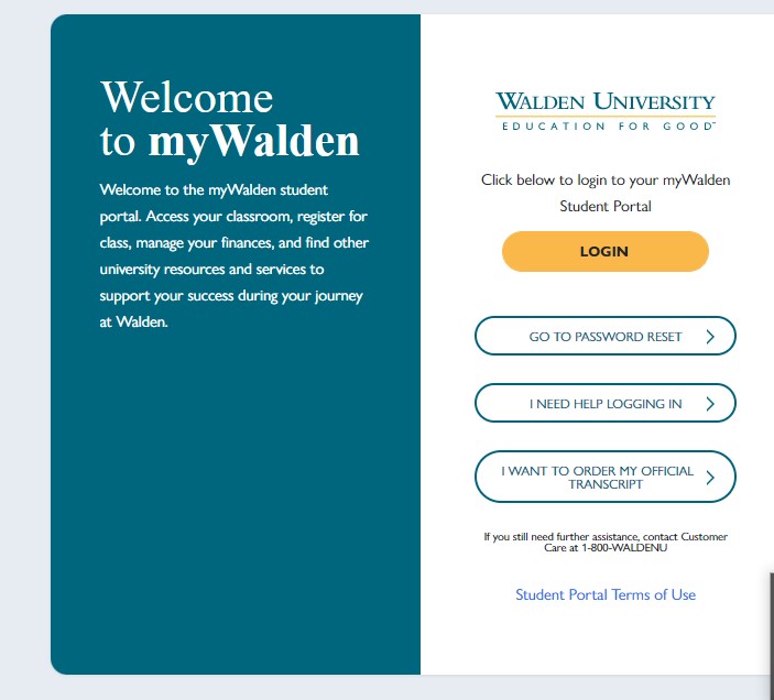 Walden University Student Portal Login Essentials What You Need To