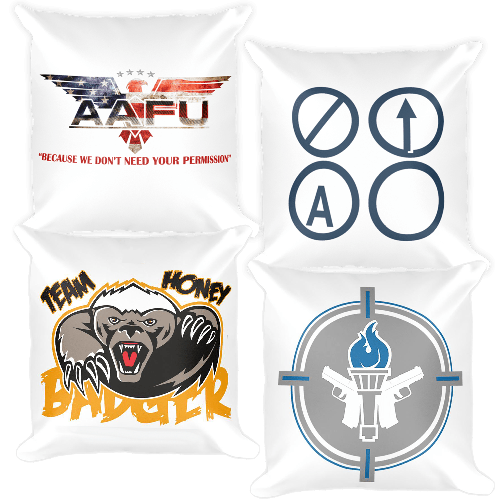 Official Branded Throw Pillows SOTG Gear Store