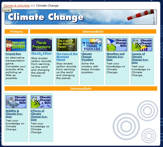 Games & Activities on Global Warming