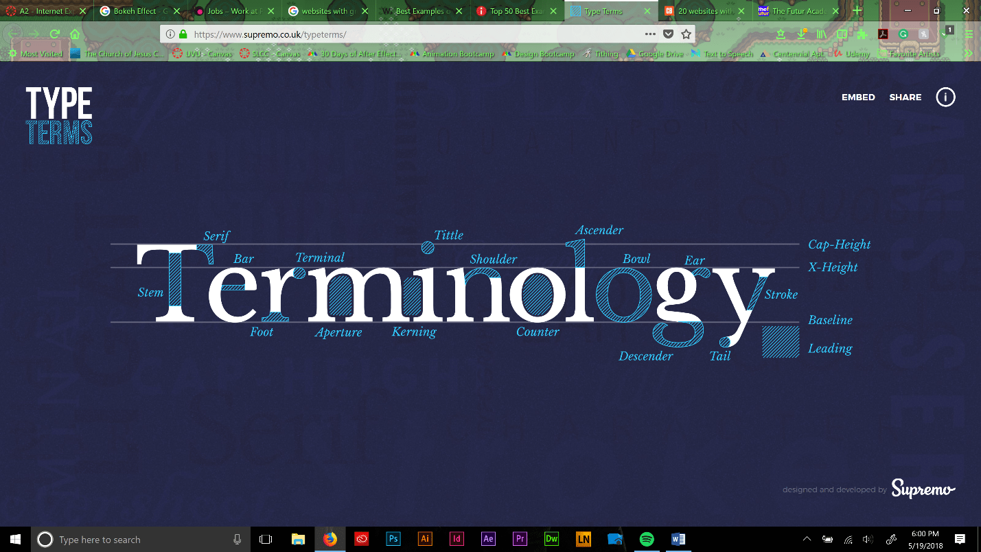 10 Websites Using Exceptional Typography in Web Design Student Web