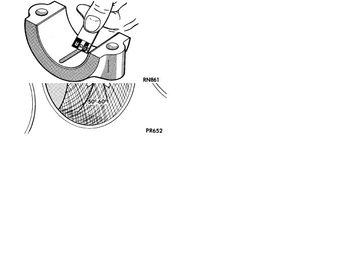 MEASURING MAIN BEARING CLEARANCE AND CONNECTING ROD BEARING CLEARANCE