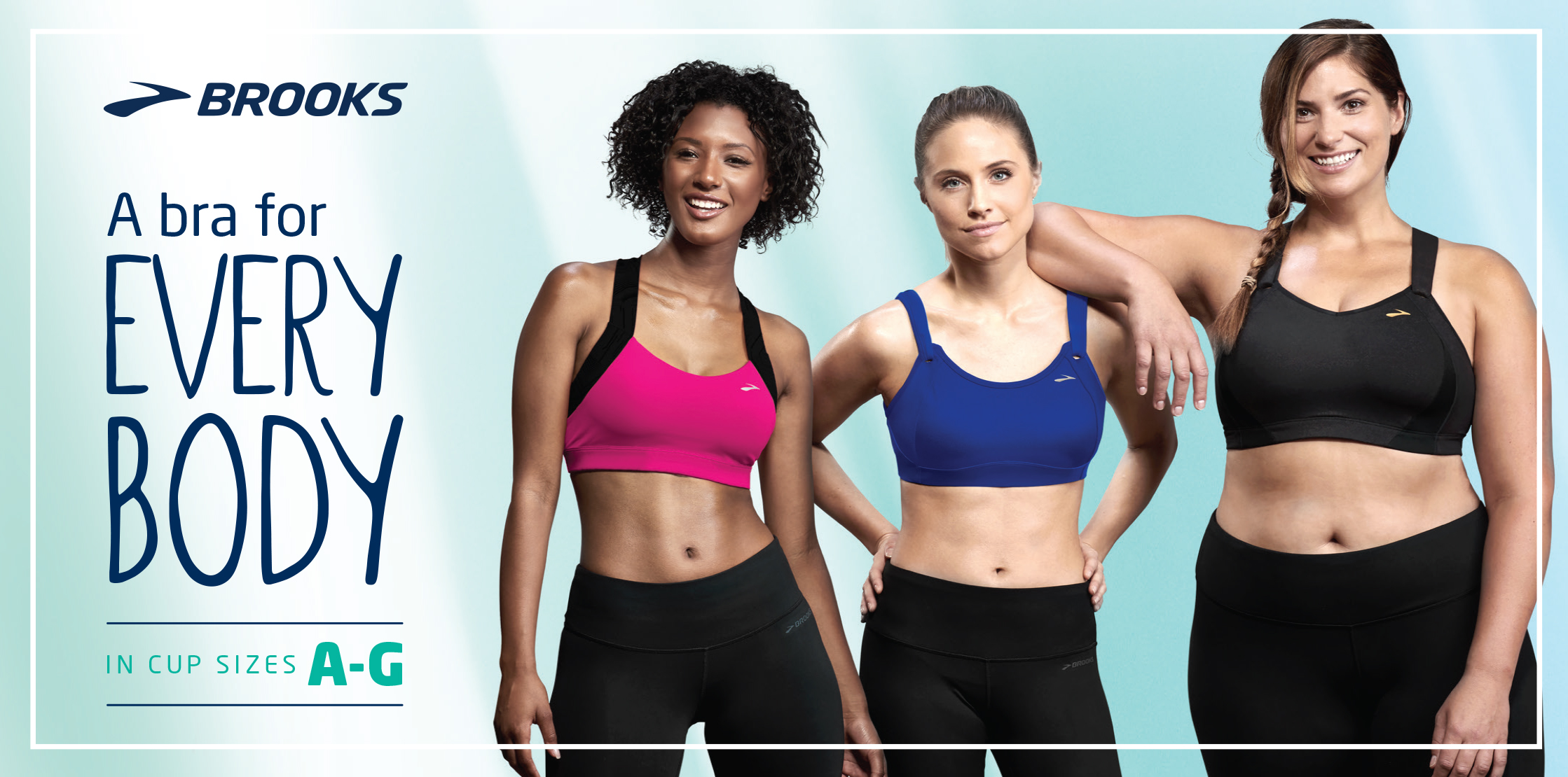 Brooks Sports Bra Rebrand Dianne Vallier Studio D3