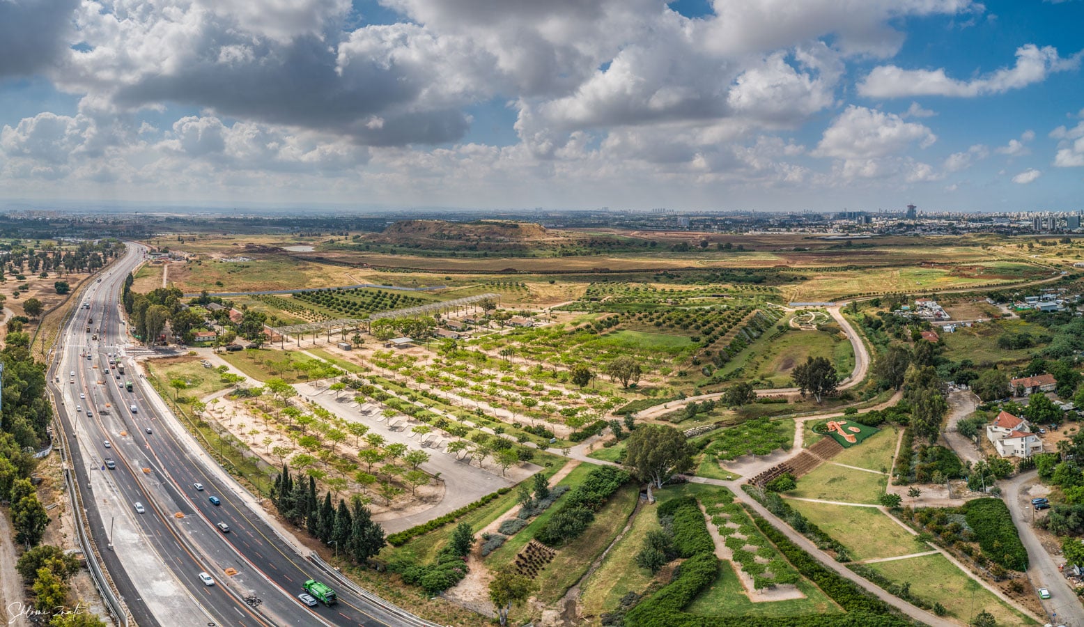 Ariel Sharon Park Main Entrance StudioMA