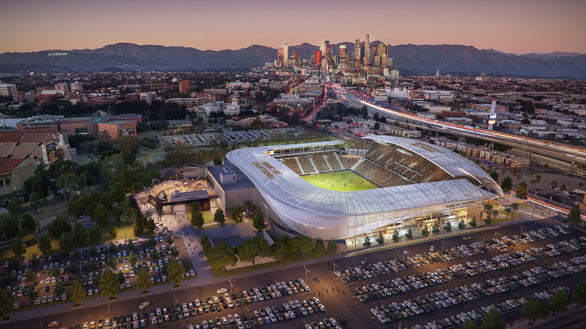 LAFC Stadium Design StudioMLA