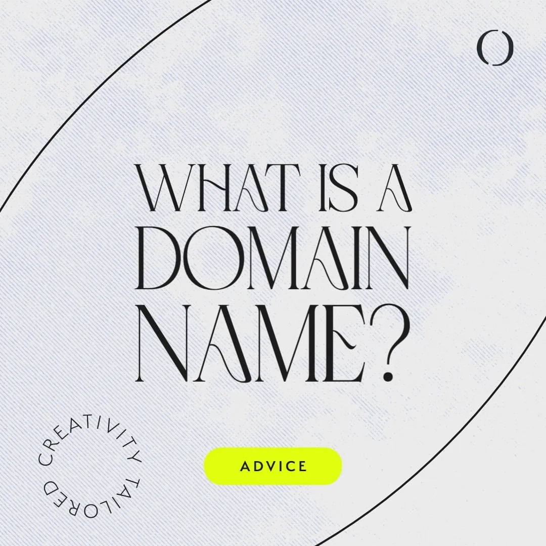 What is a domain name? Studio Olivers