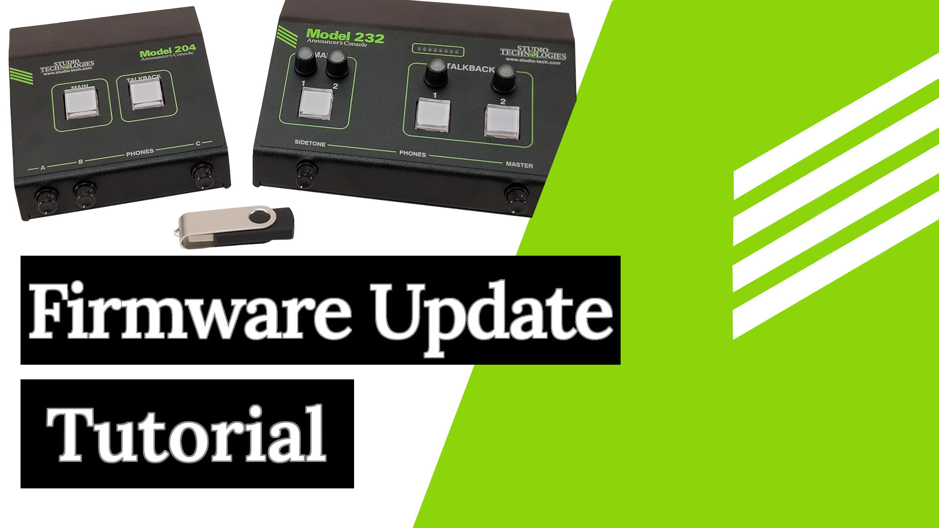 How to Update Main and Dante Firmware on Studio Technologies Devices