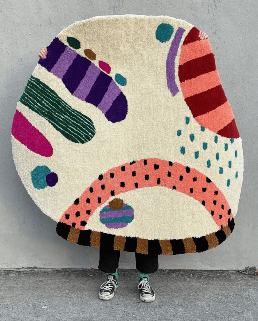 Tufted Rugs on Instagram Rug Tufting Rug Hooking Art