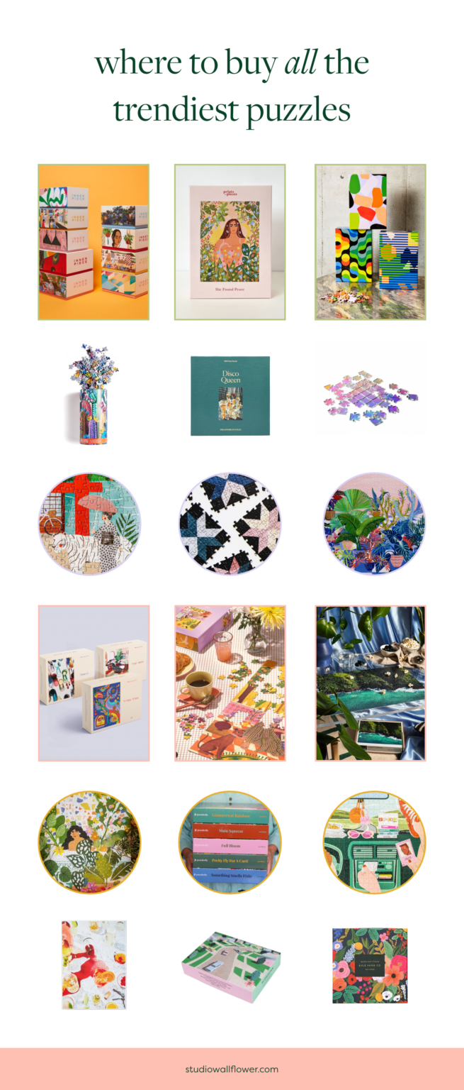 18 Trendy Puzzle Brands Where To Buy Puzzles wallflower