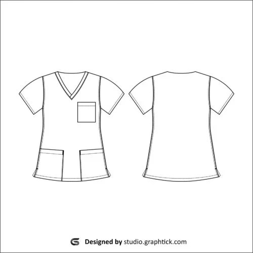 Medical Scrub GraphtickStudio