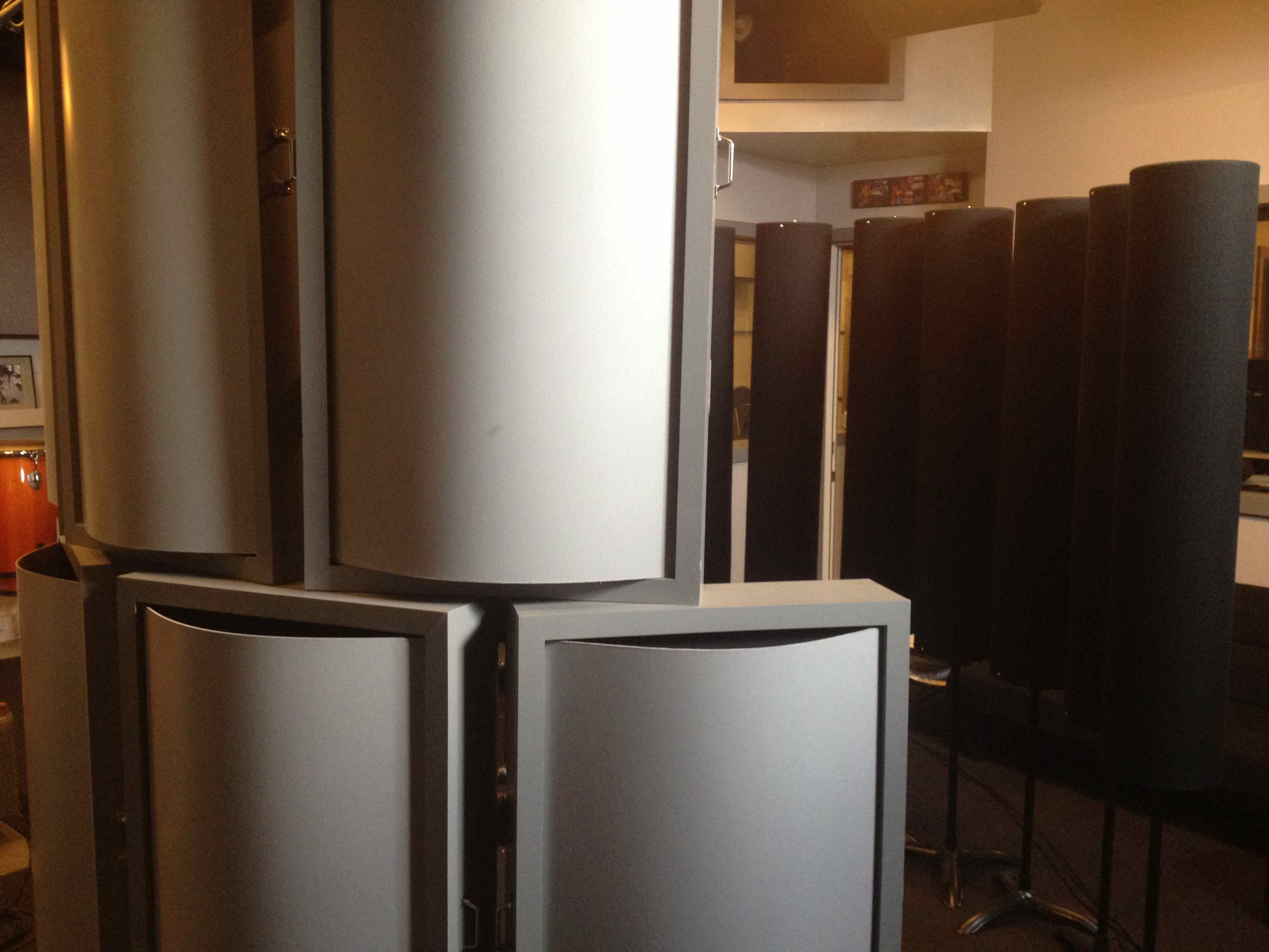 Sound diffusers two types Studio 101 New Orleans