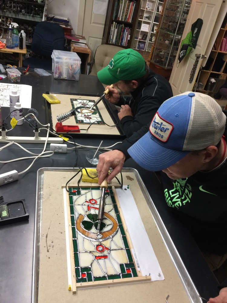 Hang Your Glass Stained Glass Finishing Studio 34 Artists