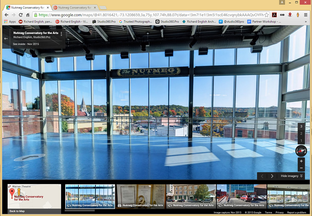 Nutmeg Conservatory for the Arts Google Maps Street View