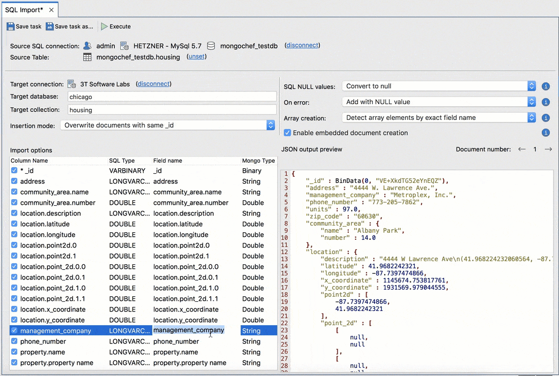 How to Import CSV, JSON, BSON & SQL to MongoDB
