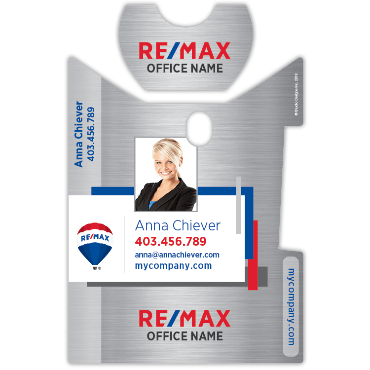 RE/MAX Supra Lock box Wraps Design Opt 1 Studio 4 Signs