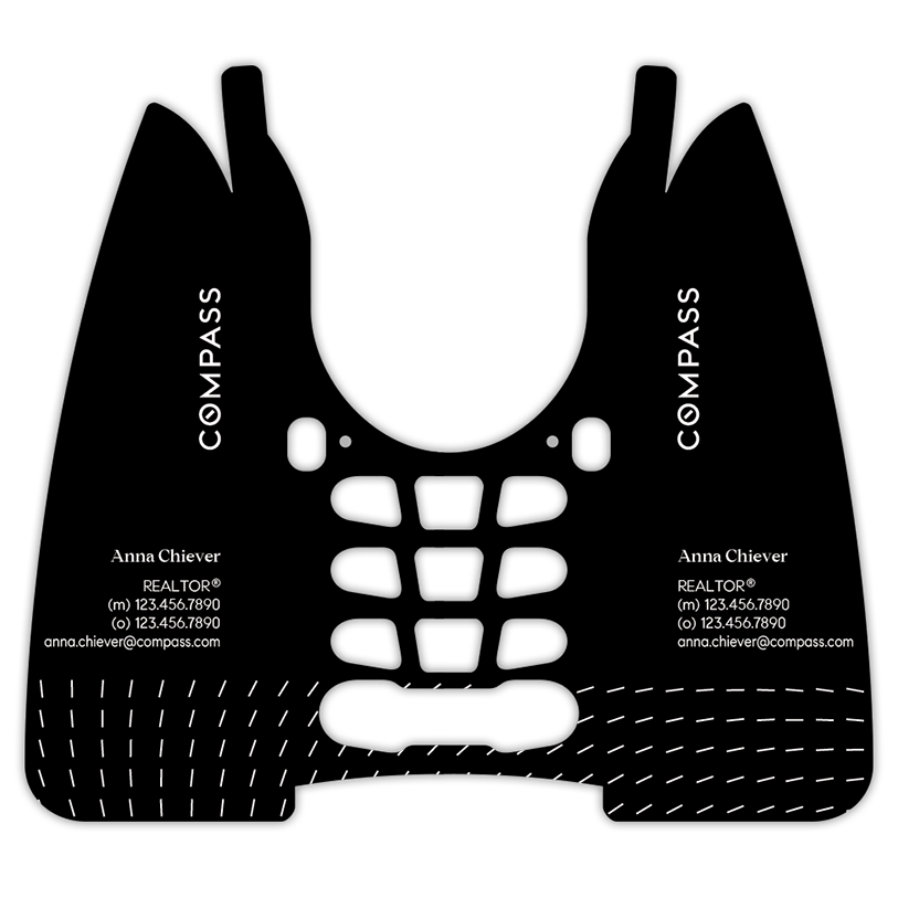 Compass Realty Sentrilock Wraps Design Opt 1 Studio 4 Signs