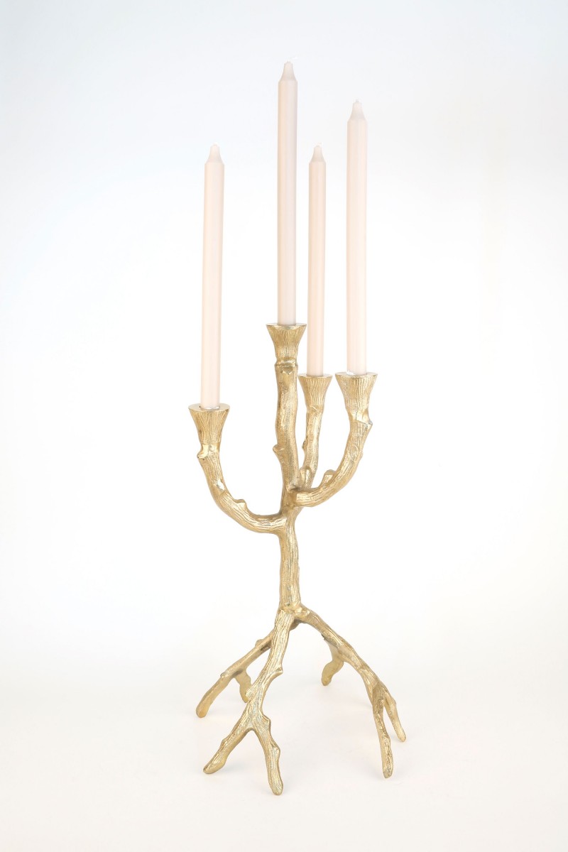 Gold Antler Candlestick Studio 77 Home Design