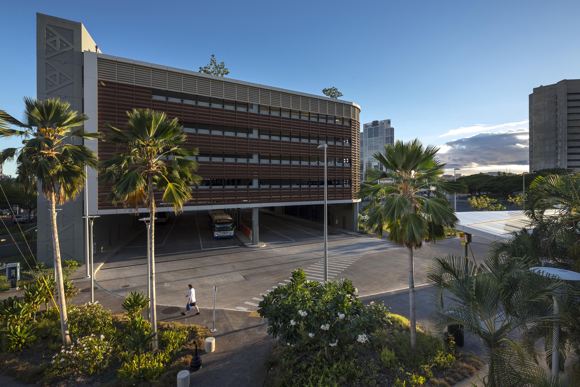 Honolulu Joint Traffic Management Center Parking Structure