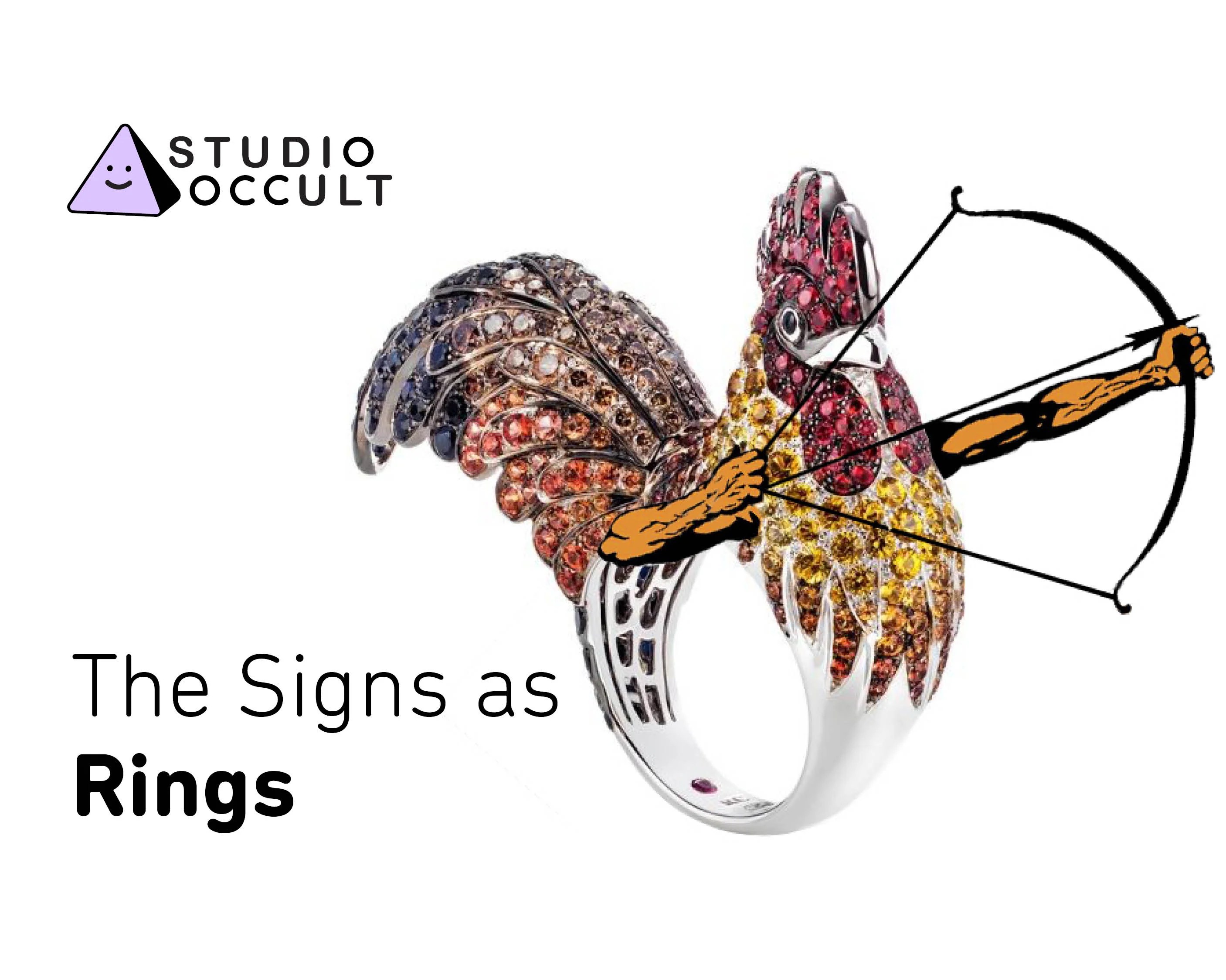 February Horoscope The Signs as Rings STUDIOCULT