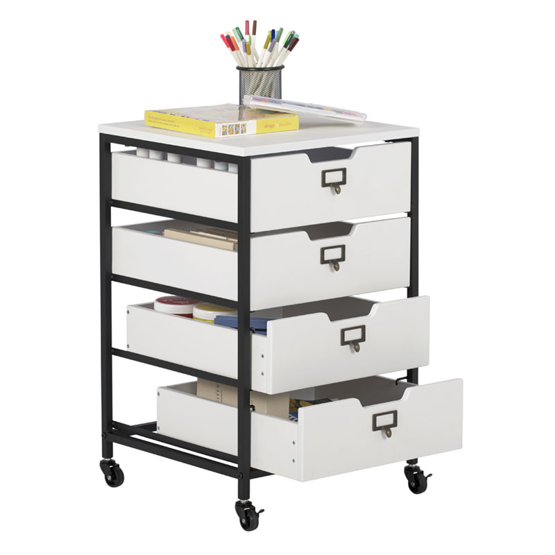 4 Drawer Mobile Storage Organizer 10224 Studio Designs