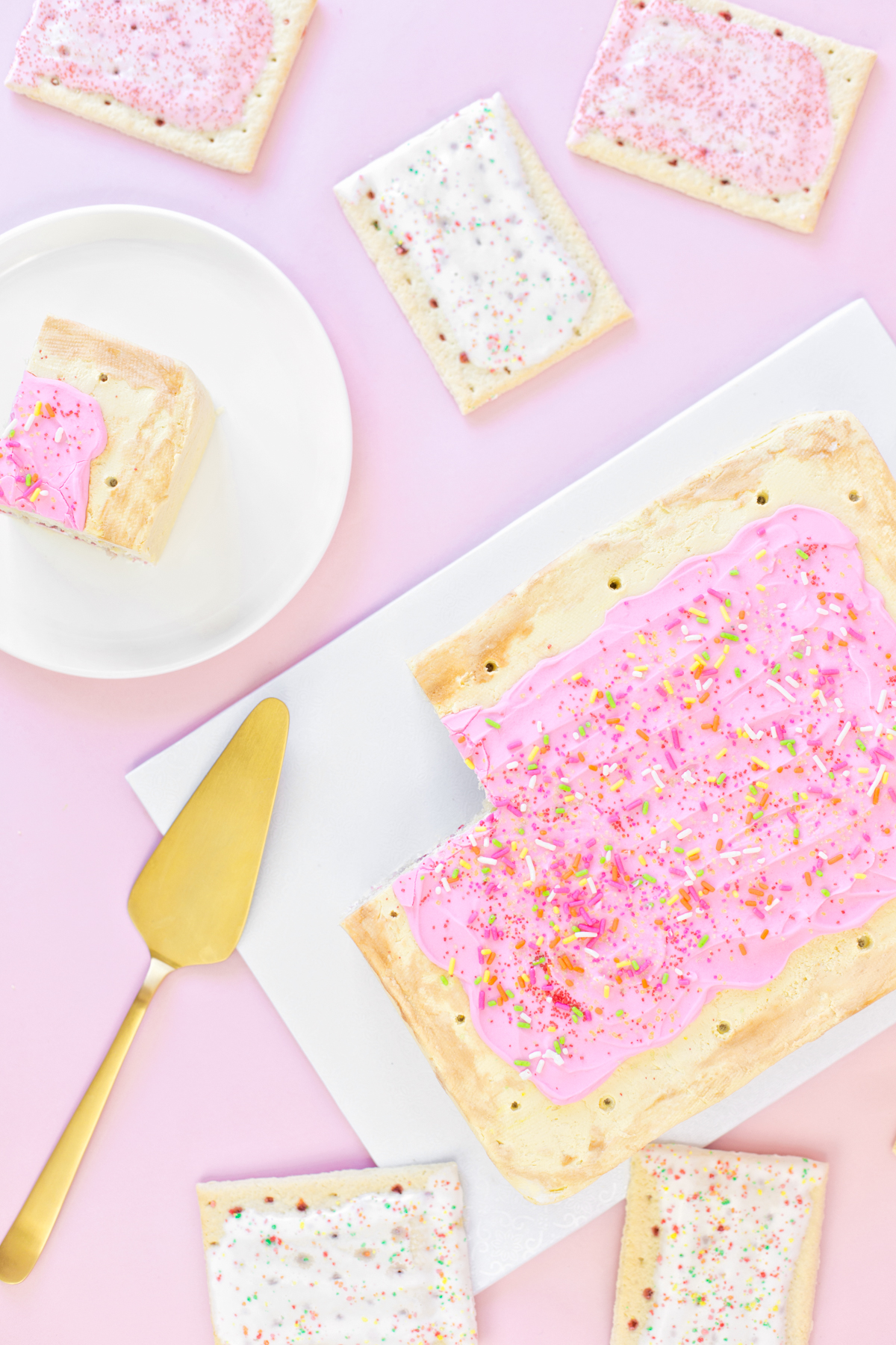 DIY Giant Pop Tart Cake Studio DIY