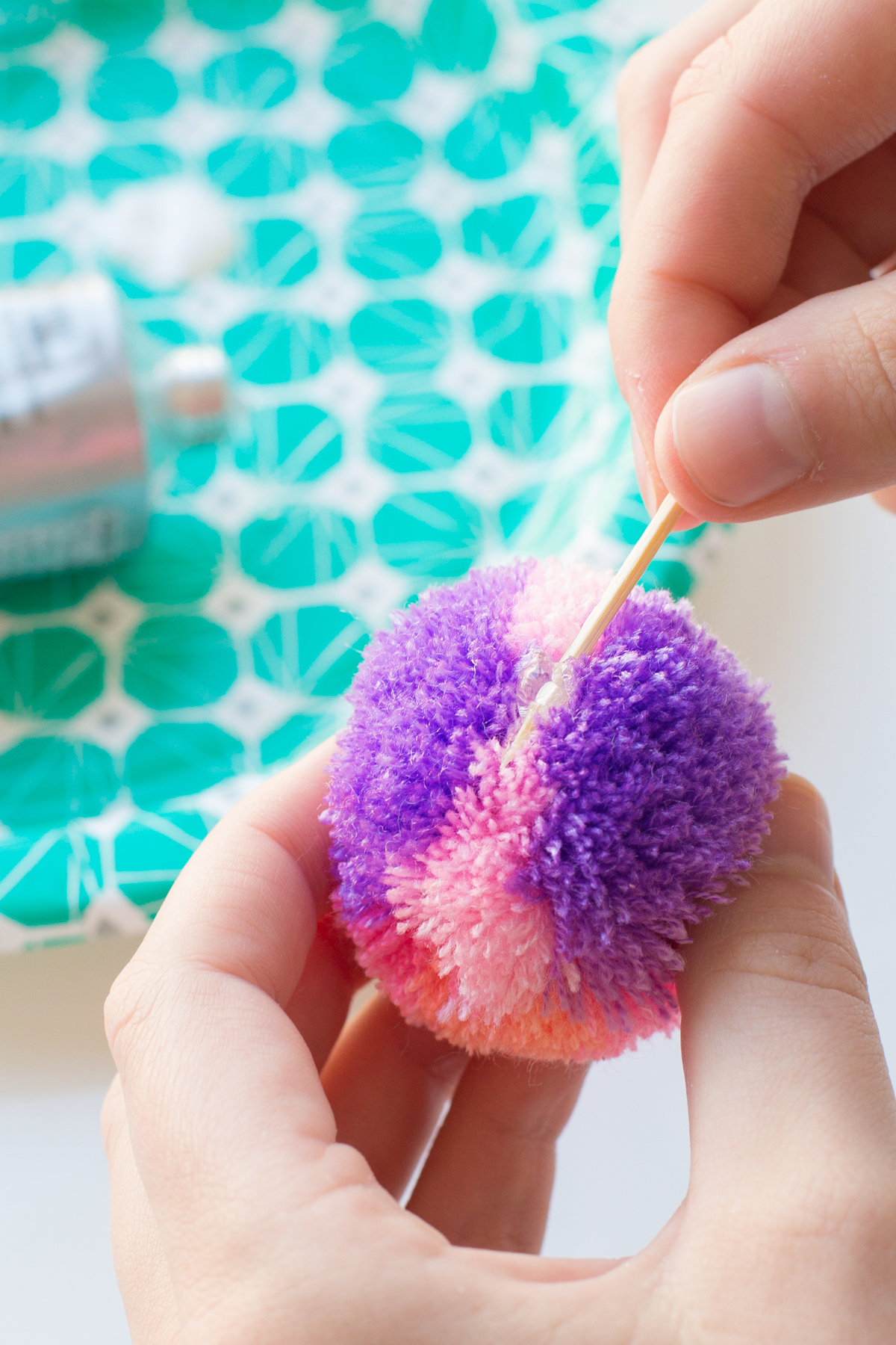 DIY Pom Pom Storage Boxes Studio DIY