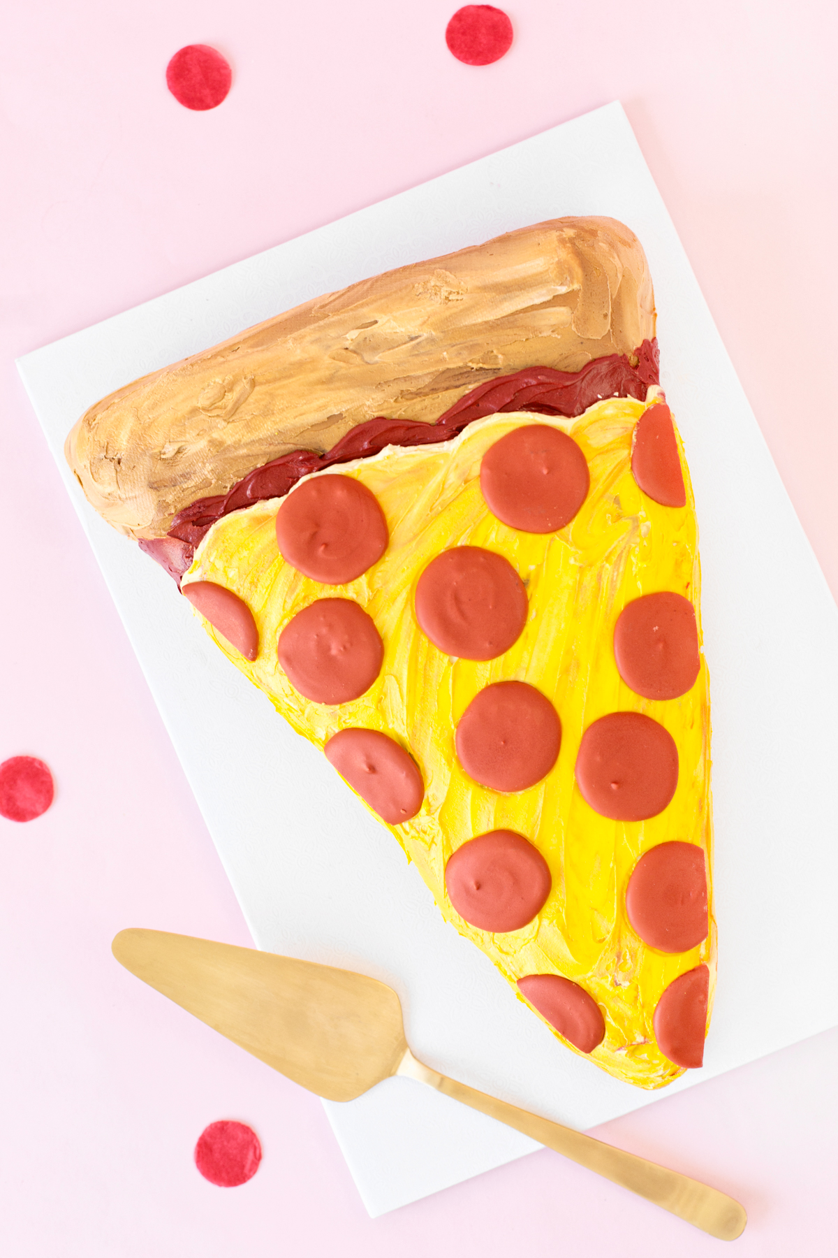 DIY Pizza Slice Cake Studio DIY