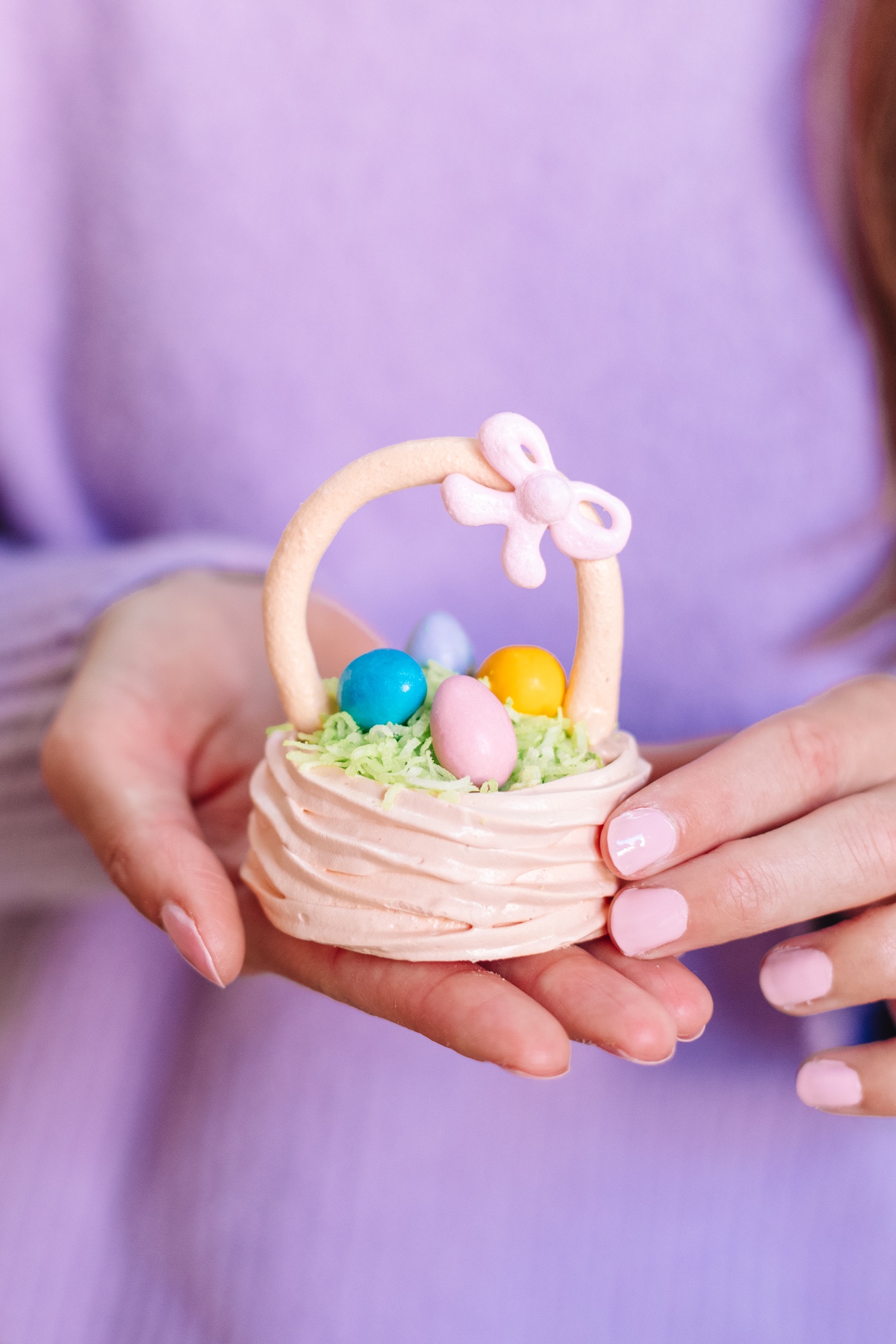 Meringue Easter Baskets Studio DIY