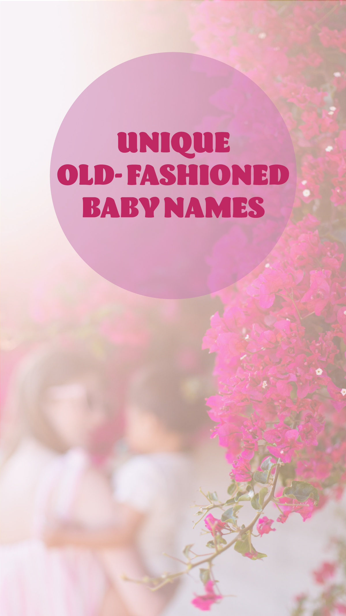 Unique Old Timey Baby Names Studio DIY