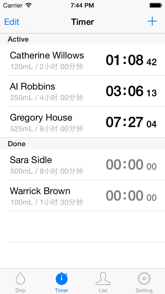 IV Drip Rate Caluculator iPhone App Drip Infusion