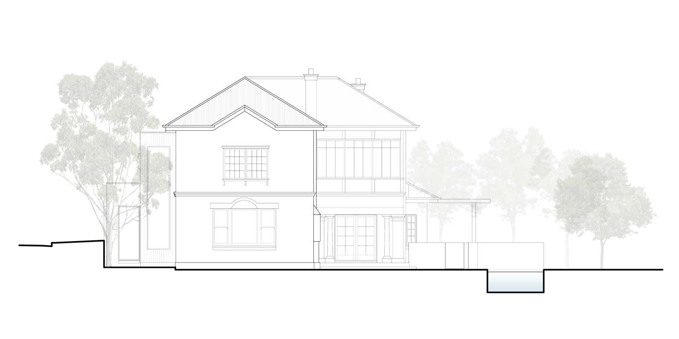 Sandy Bay Pool House Studio Ilk