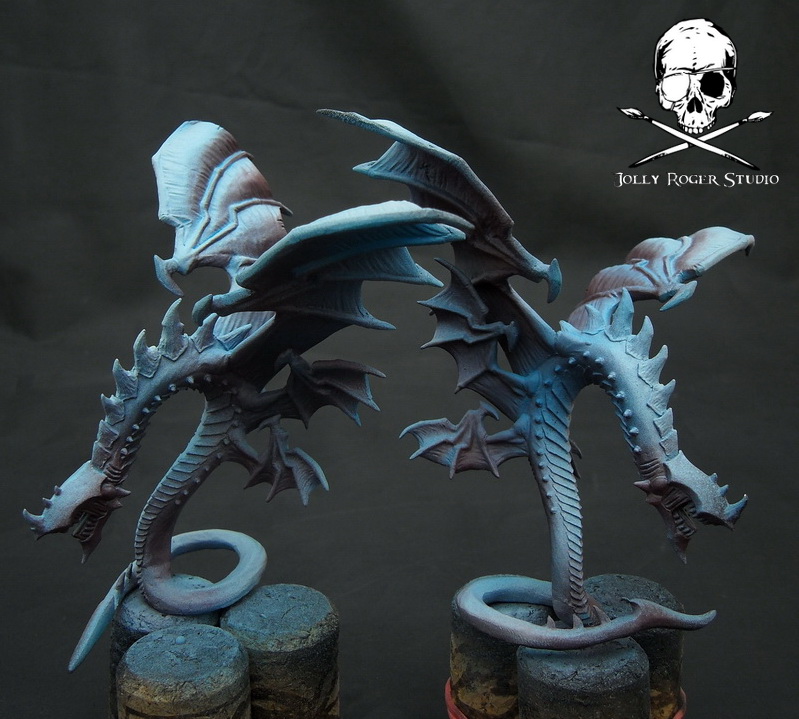 Blue Legion of Everblight Jolly Roger Studio Brushes for hire
