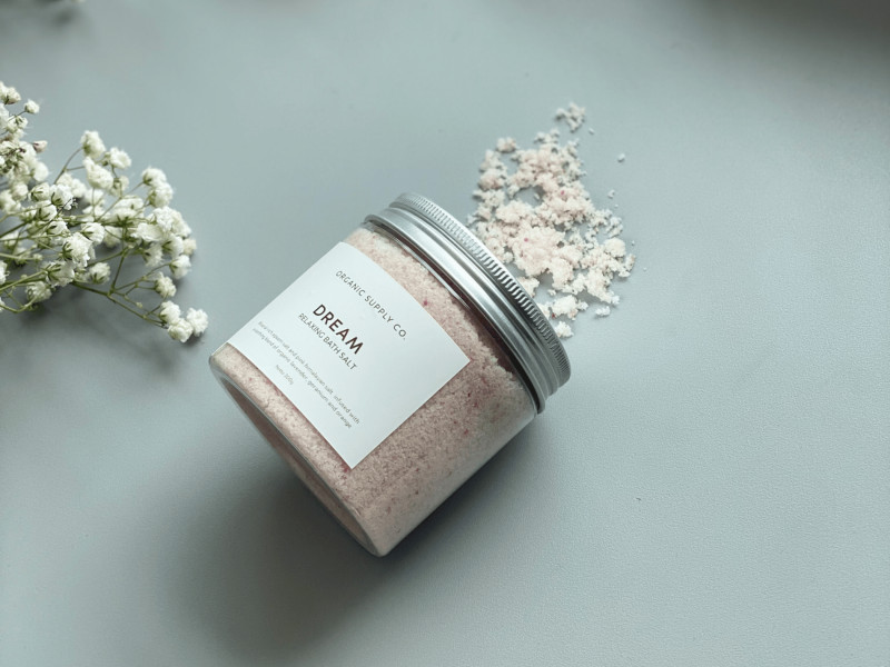 Organic Bath Salt 200g Studiokado