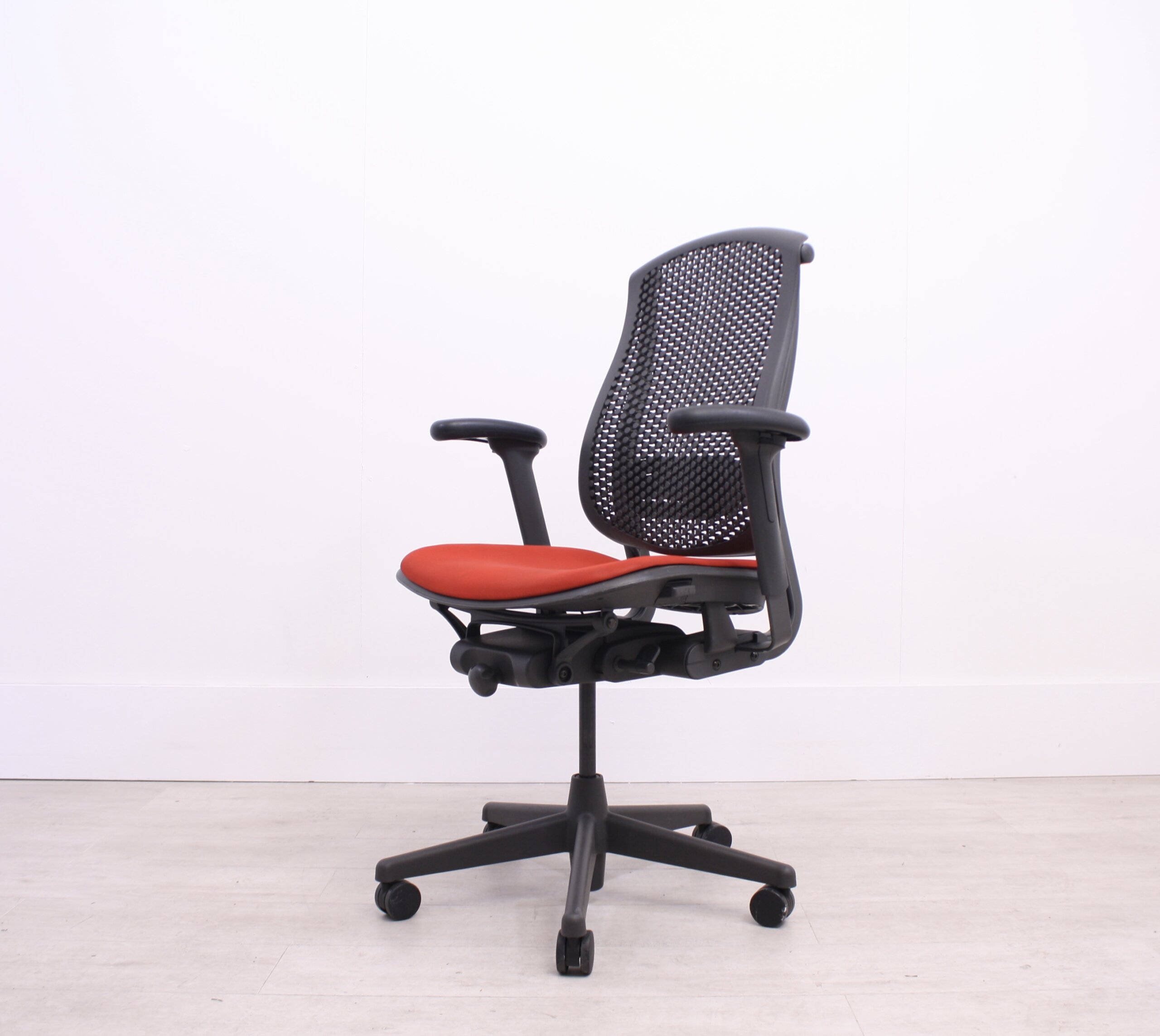 Herman Miller red Celle chair StudioModern
