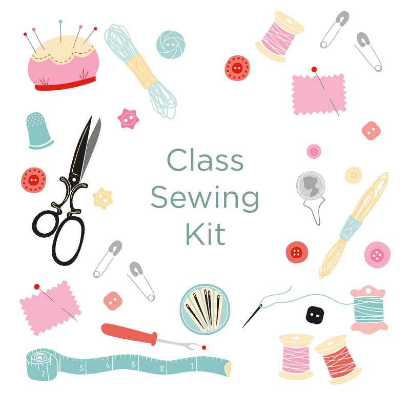 Class Sewing Kit Studio of Sewing