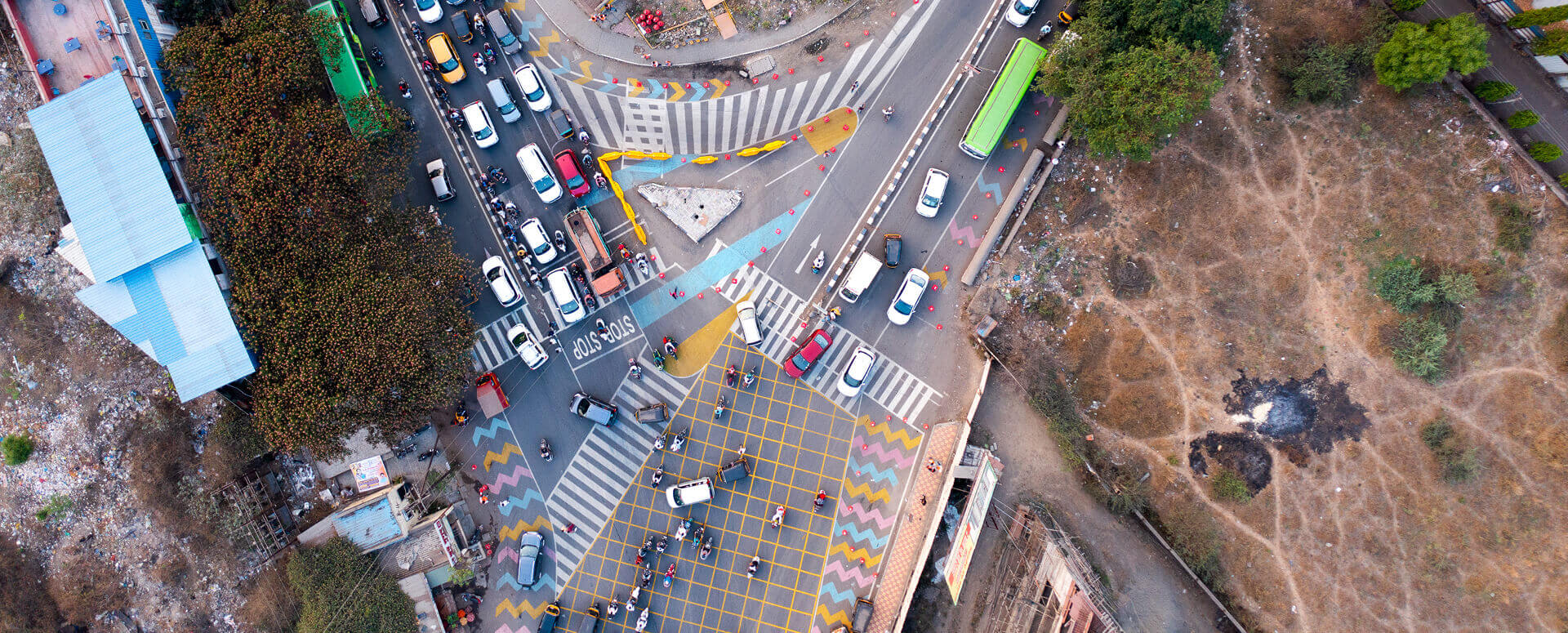 Intersection Design at Khadi Machine Chowk StudioPOD