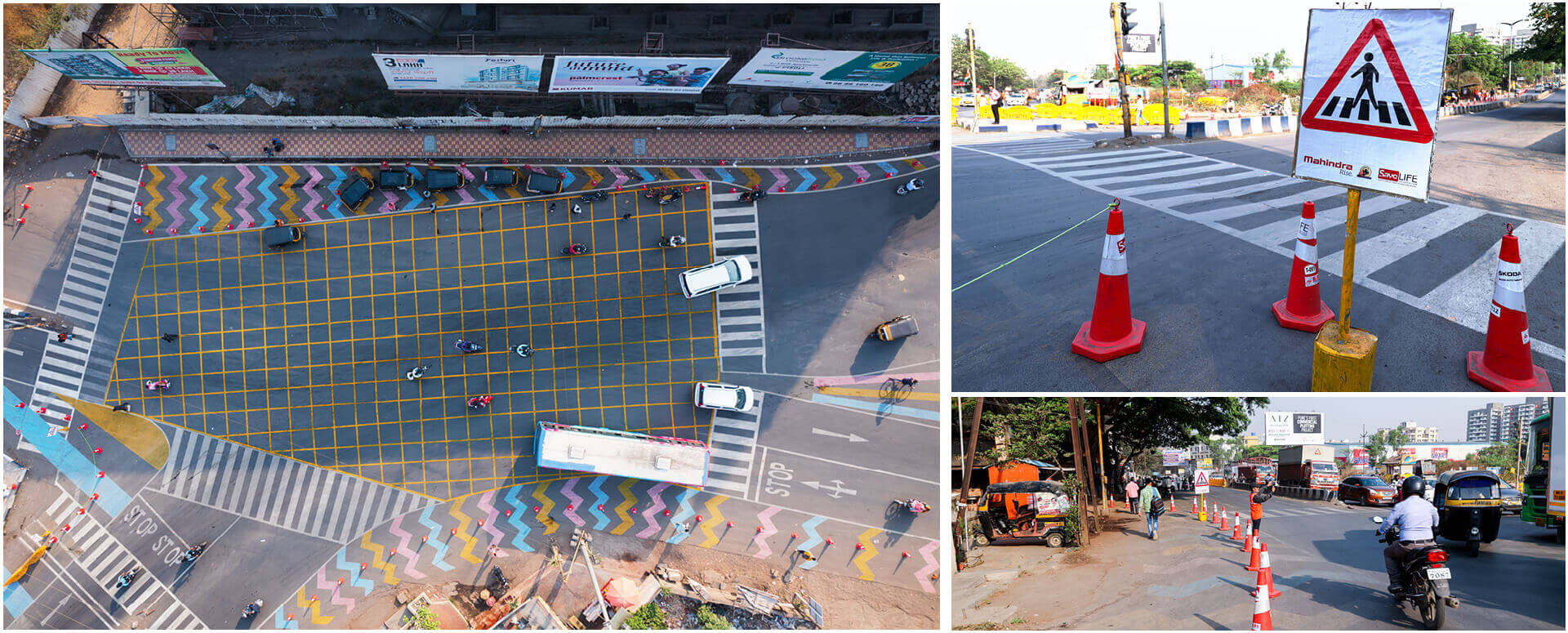 Intersection Design at Khadi Machine Chowk StudioPOD