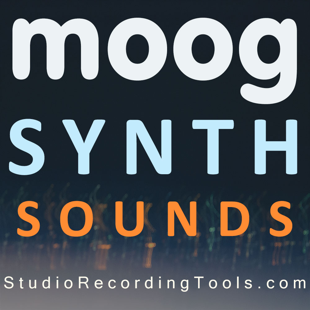 Moog Analog Synth Samples Soundfont Format Wav Samples, Reason