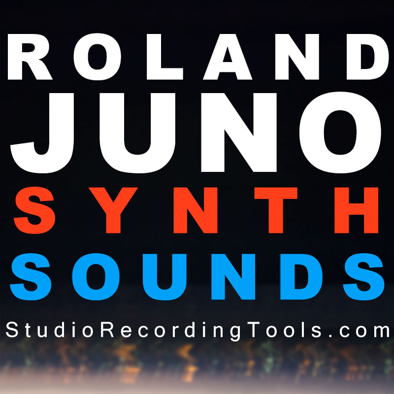 Roland Juno Synth Sounds Soundfont Format Wav Samples, Reason
