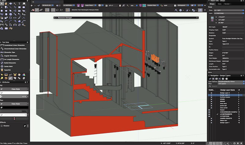 Getting Started with Vectorworks 3D – Studio School of Design
