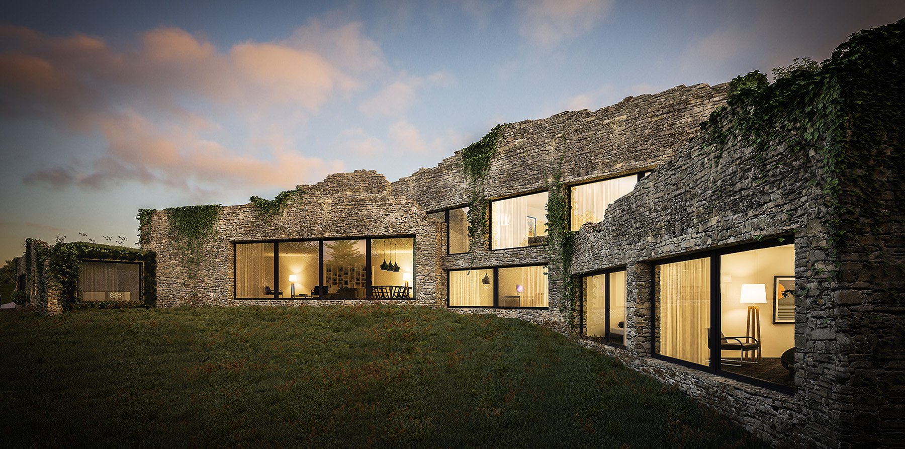 Green Belt Eco Home Egerton Bolton Studio SDA