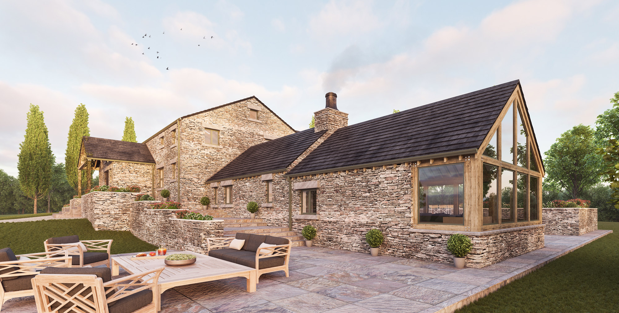 Stone Oak House Birtle Studio SDA Studio SDA