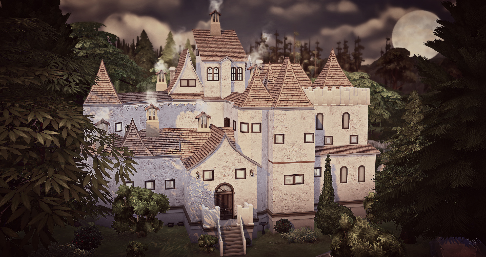 Dracula Castle (Bran Castle) StudioSims Creation