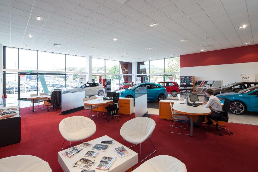 Car showroom, Marsh Mills, Plymouth studio skein